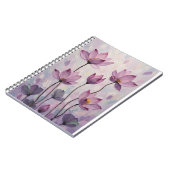 Carnet Lotus – Oil Painting (Côté gauche)