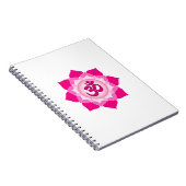 Carnet Lotus rose (Côté Droit)