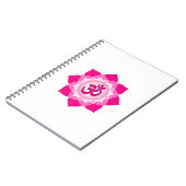 Carnet Lotus rose (Côté gauche)