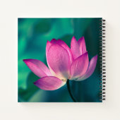 Carnet Lotus Water Lily Fleur (Dos)