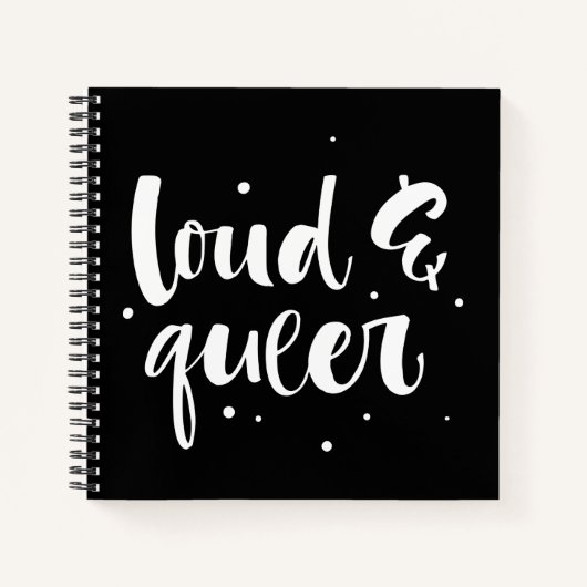 Carnet Loud & Queer (Devant)