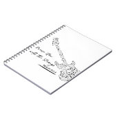 Carnet Louez-Le Avec Les Cordes - Psaume 150:4 (Côté gauche)