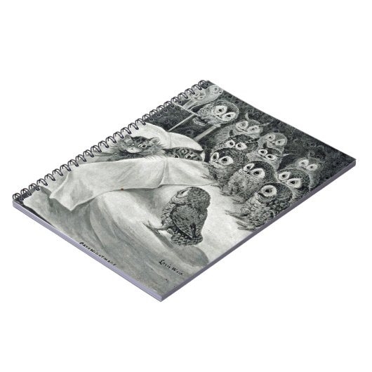 Carnet Louis Wain Cat Nightmare (Côté gauche)