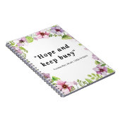 Carnet Louisa May Alcott, Citation De Petites Femmes (Côté Droit)