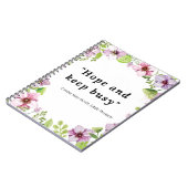 Carnet Louisa May Alcott, Citation De Petites Femmes (Côté gauche)