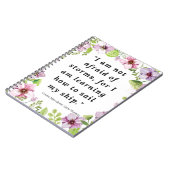 Carnet Louisa May Alcott, Citation De Petites Femmes (Côté gauche)