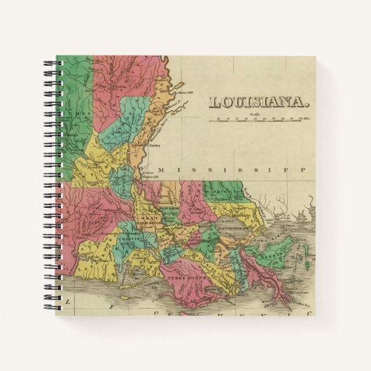 Carnet Louisiane (Devant)