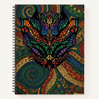 Carnet Loulou Arts Mosaic 8.5" x 11" Deluxe Notebook