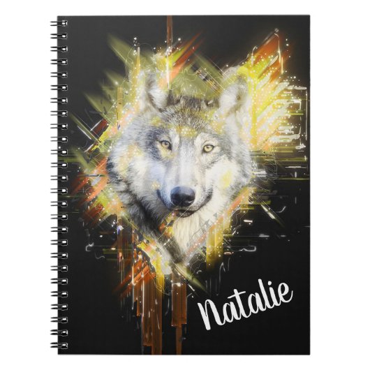 Carnet Loup (Devant)