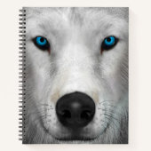 Carnet Loup Arctique (Devant)