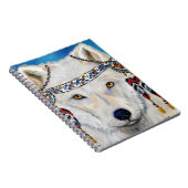 Carnet Loup Blanc (Côté Droit)