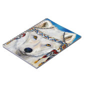 Carnet Loup Blanc (Côté gauche)