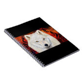 Carnet Loup Blanc Kokopelli (Côté Droit)