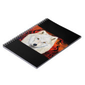 Carnet Loup Blanc Kokopelli (Côté gauche)
