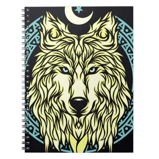 Carnet Loup celtique (Devant)