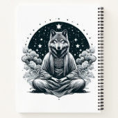 Carnet Loup conscient (Dos)