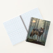 Carnet Loup dans la forêt (Intérieur)