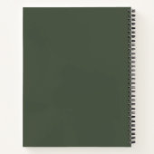 Carnet Loup dans la forêt (Dos)