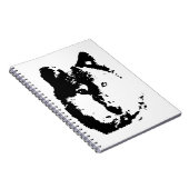 Carnet Loup d'art pop (Côté Droit)