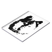 Carnet Loup d'art pop (Côté gauche)