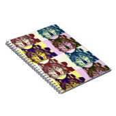 Carnet Loup d'art pop (Côté Droit)