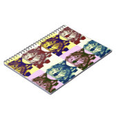 Carnet Loup d'art pop (Côté gauche)