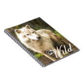 Carnet Loup de l'Arctique humide au printemps Photo (Côté Droit)