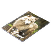 Carnet Loup de l'Arctique humide au printemps Photo (Côté gauche)