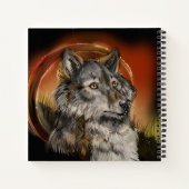Carnet Loup de l'Or (Dos)