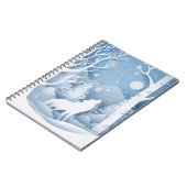 Carnet Loup d'hiver (Côté gauche)