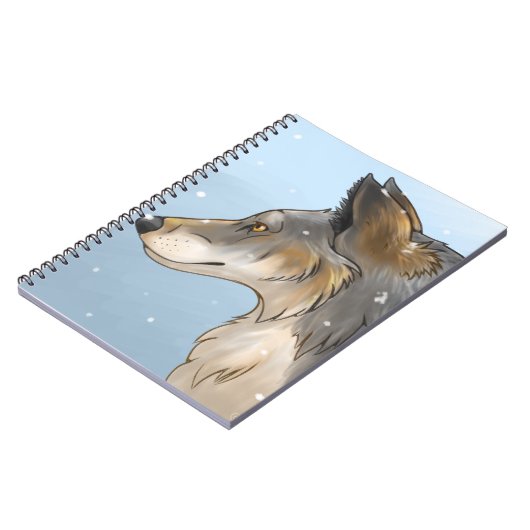 Carnet Loup du Nord-Ouest (Côté gauche)