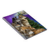 Carnet loup et Lune (Côté Droit)