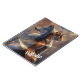 Carnet Loup et tigre (Côté gauche)