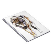 Carnet Loup européen (Côté Droit)