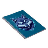 Carnet Loup Féroce – Symbole de Force et de Liberté (Côté Droit)