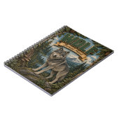 Carnet Loup Forêt Boréale POPCUT (Côté gauche)