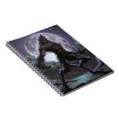 Carnet Loup-garou hurlant à la lune (Côté Droit)