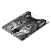 Carnet Loup Gris (Côté gauche)