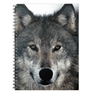 Carnet Loup Gris
