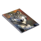 Carnet Loup Gris (Côté Droit)