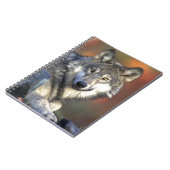 Carnet Loup Gris (Côté gauche)