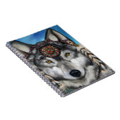 Carnet Loup gris (Côté Droit)