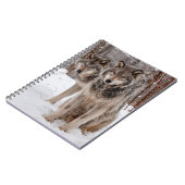 Carnet Loup gris-oriental (Côté gauche)