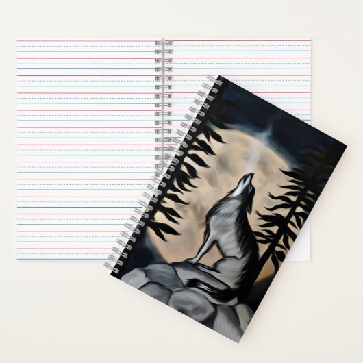 Carnet Loup hurlant (À l'intérieur)