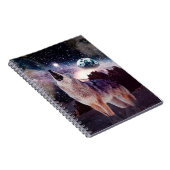 Carnet Loup hurlant dans l'univers (Côté Droit)