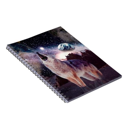 Carnet Loup hurlant dans l'univers (Côté Droit)