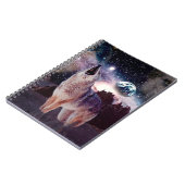 Carnet Loup hurlant dans l'univers (Côté gauche)