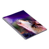 Carnet Loup la nuit (Côté Droit)