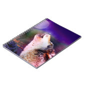 Carnet Loup la nuit (Côté gauche)