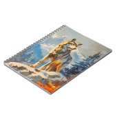 Carnet Loup majestueux (Côté gauche)